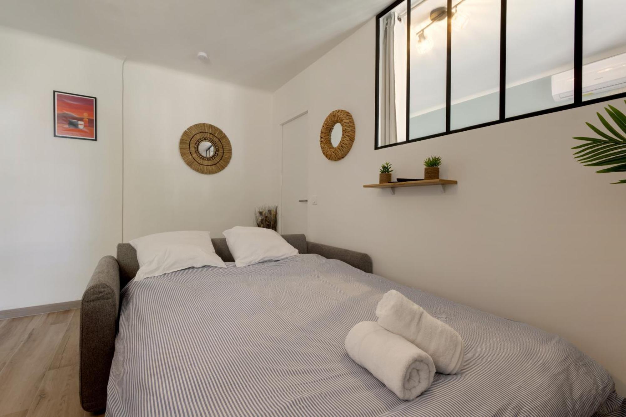 016- T2 Tropisme, Appart 1 Chambre,Clim,Wifi,Parking モンペリエ エクステリア 写真